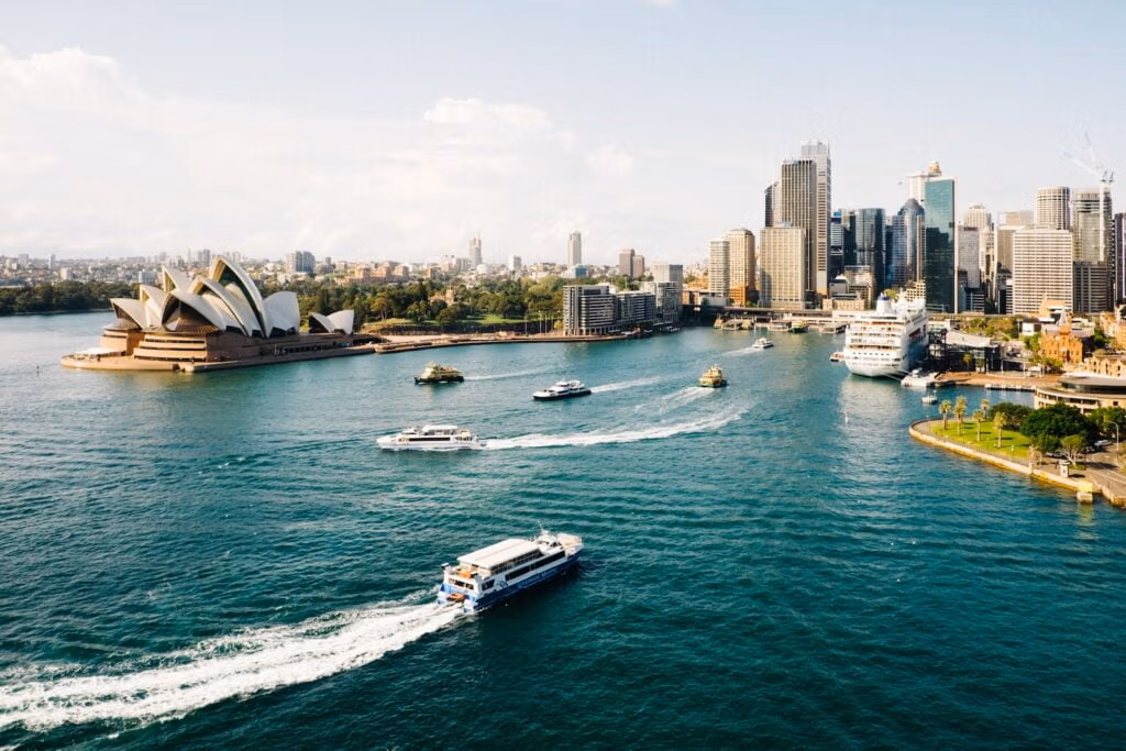 Sydney, Teatro dell'Opera durante il giorno