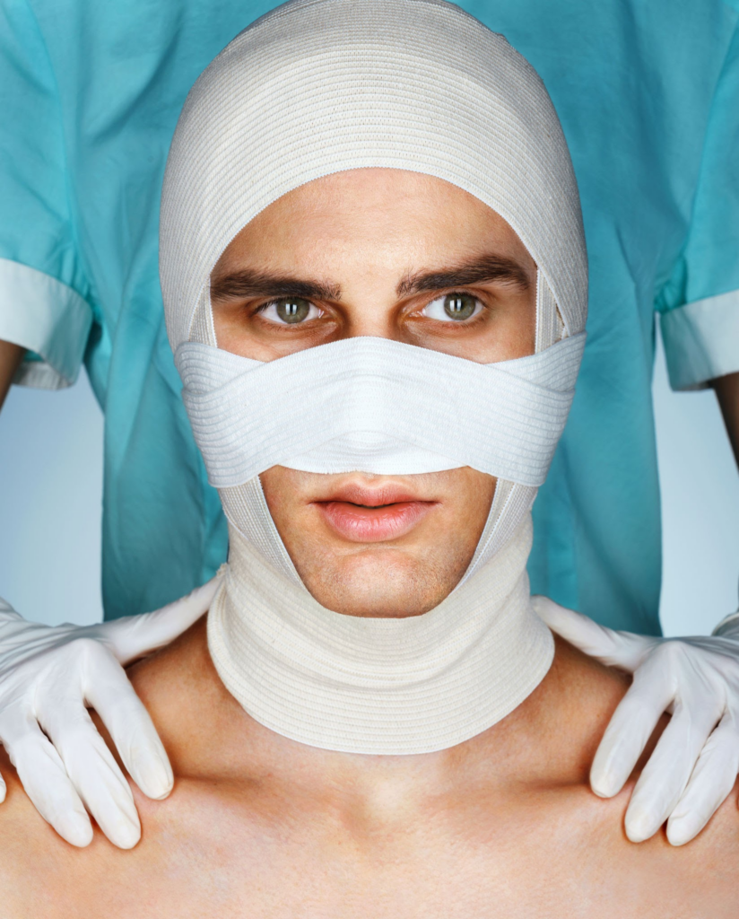 Wangenvergrößerung in der Gesichtsmaskulinisierungschirurgie