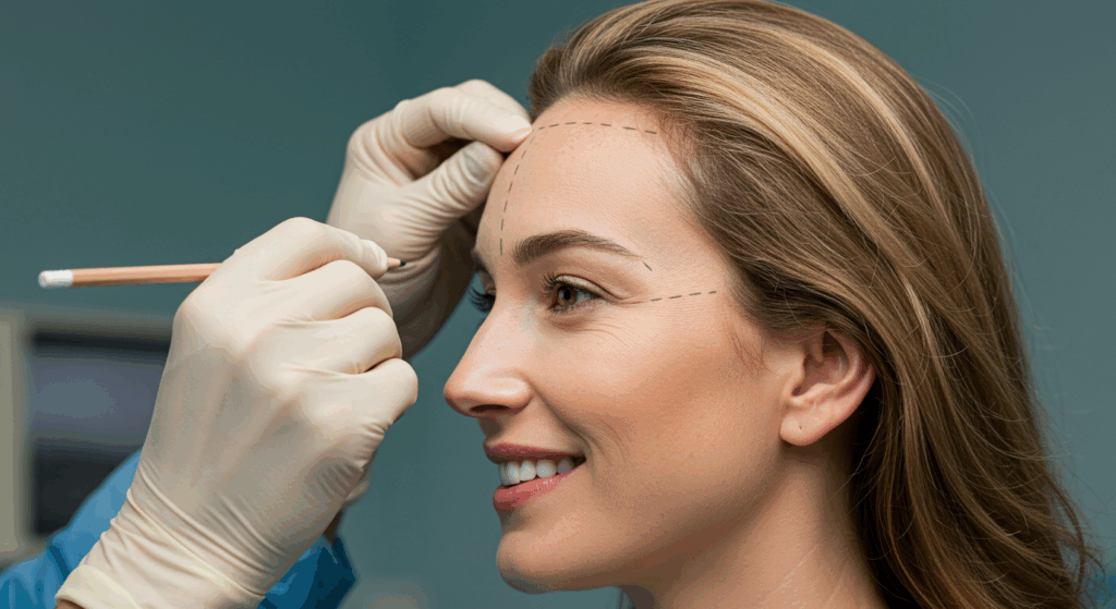 Temple Lift & Hairline Advancement: Shaping the Upper Face's Frame 1