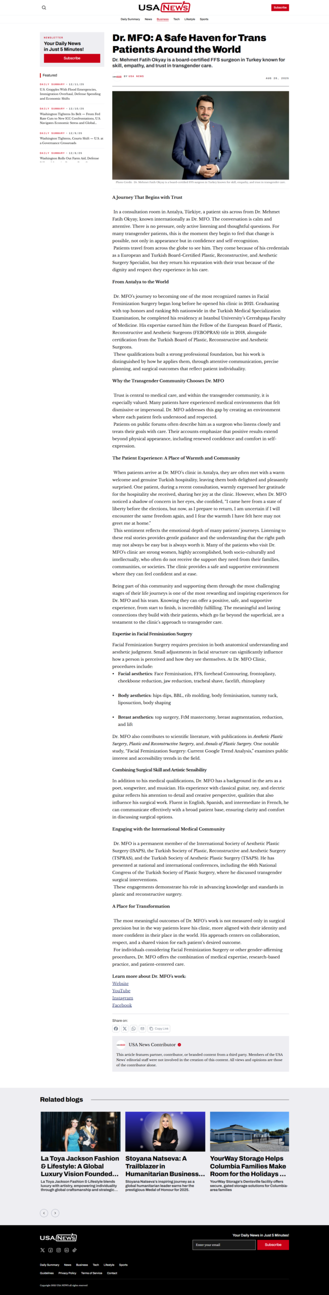 Dr. MFO in the Spotlight: Our Media Recognition. 6