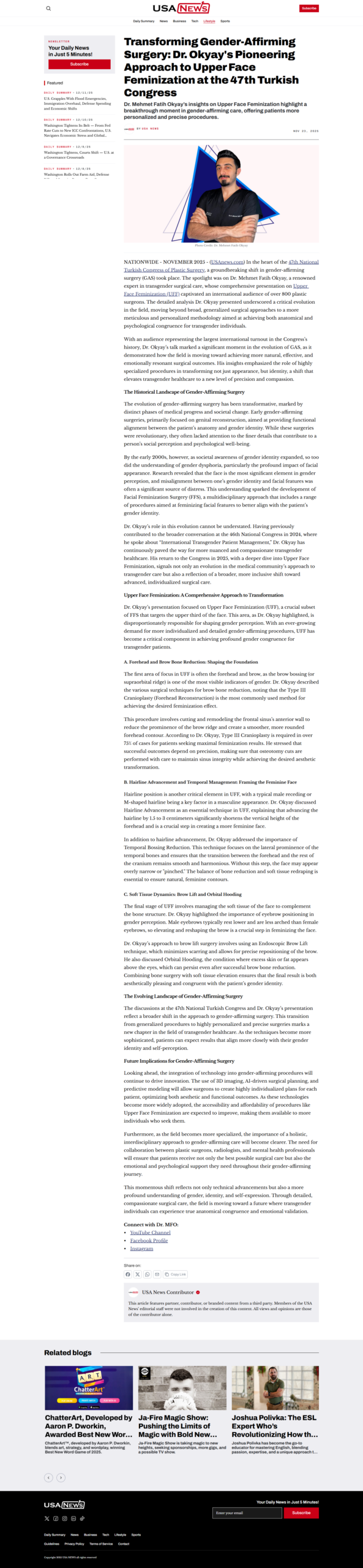 Dr. MFO in the Spotlight: Our Media Recognition. 1