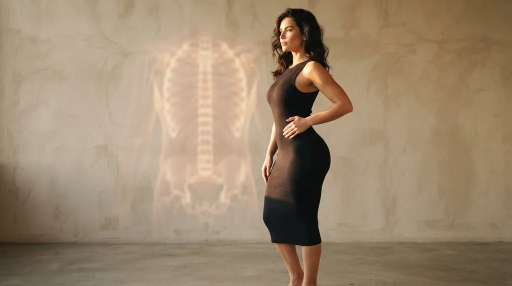 Planification chirurgicale de féminisation corporelle avec projection de l'anatomie squelettique à la clinique du Dr MFO.